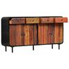 vidaXL Sideboard Solid Reclaimed Wood 55.1"x13.8"x29.9"