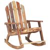 vidaXL Garden Rocking Chair Multicolour Solid reclaimed wood Standard