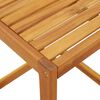 vidaXL C Table Natural Wood Solid Acacia wood Small Durable C Table