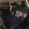 vidaXL Dog Seat Cover Black Coated oxford fabric 58.3 x 55.9 in