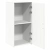 vidaXL Storage Cabinet White Engineered wood Medium Storage Cabinet