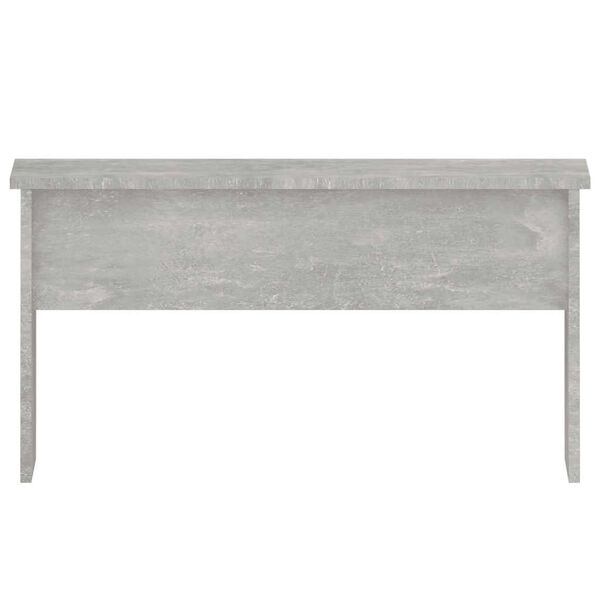 vidaXL Coffee Table Concrete grey Engineered wood Medium