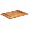 vidaXL Table Top Natural wood colors Solid Acacia Wood 23.6 x 31.5 in