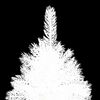 vidaXL Christmas Tree White PE (Polyethylene), Steel, Plastic Medium