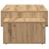 vidaXL Coffee Table Artisan oak Engineered wood Medium Coffee Table