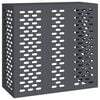 vidaXL Air Conditioner Cover Anthracite 43.31 x 19.69 x 41.34 in Steel