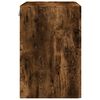 vidaXL Wall Cabinet Smoked Oak Engineered Wood 31.5 x 16.7 x 25.2 in