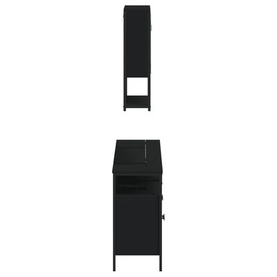 Tall narrow cabinet with adjustable shelf showing leg and knob details.