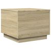 vidaXL Coffee Table Sonoma Oak Engineered Wood Small Coffee Table