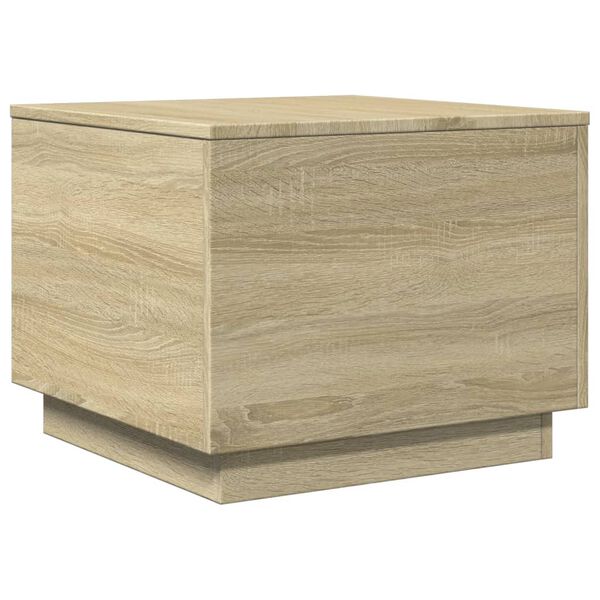 vidaXL Coffee Table Sonoma Oak Engineered Wood Small Coffee Table