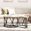 vidaXL Coffee Table Sonoma oak 31.5" x 31.5" x 16.5