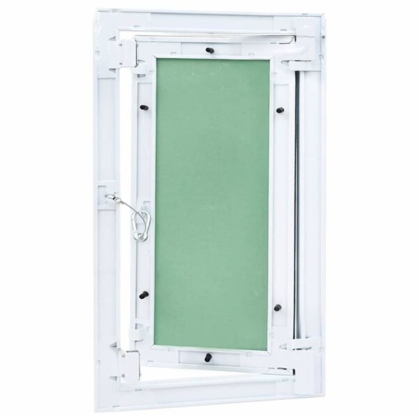 vidaXL Access Panel White 30 x 45 cm Aluminium and Plasterboard