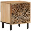 vidaXL Bedside Cabinets 2 pcs 15.7"x13"x18.1" Solid Wood Mango