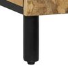vidaXL Side Cabinet Natural Solid mango wood, engineered wood, iron Medium