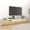 vidaXL TV Cabinet Sonoma oak Engineered wood Large TV Cabinet