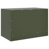 vidaXL TV Cabinet Set of 2 Olive Green Cold-Rolled Steel Medium