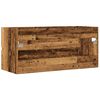 vidaXL Sink Cabinet Old Wood Engineered wood 39.4 x 15.2 x 17.7 in