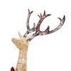 vidaXL Reindeer Family Gold Mesh, Metal Large Reindeer Family Other