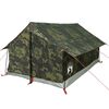 vidaXL Camping Tent 2-Person Camouflage Waterproof