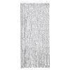 vidaXL Fly Curtain Light Grey and Dark Grey 35.4x78.7" Chenille