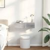 vidaXL Wall Shelf Grey Sonoma Engineered wood 23.6 x 10.4 x 5.9 in