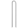 vidaXL Tent Pegs 6 pcs U-shaped 16.3 " &Oslash;0.47 " Galvanised Steel