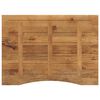 vidaXL Desk Top Natural Mango Wood Solid rough mango wood
