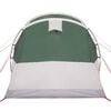 vidaXL Camping Tent Tunnel 3-Person Green Waterproof