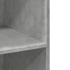 vidaXL Highboard Concrete grey Engineered wood Tall Highboard