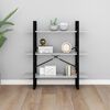 vidaXL Book Cabinet Concrete Grey Engineered Wood Medium Book Cabinet