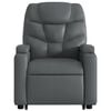 vidaXL Stand Up Massage Recliner Chair Grey