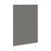 vidaXL Pleated Blind Anthracite 100% Polyester 33.5 x 59.1 in