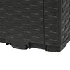 Keter Storage Box Anthracite Polypropylene Large Outdoor Storage Box