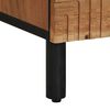 vidaXL Sideboard Natural 15.75 x 13.19 x 29.53 in Solid Acacia Wood