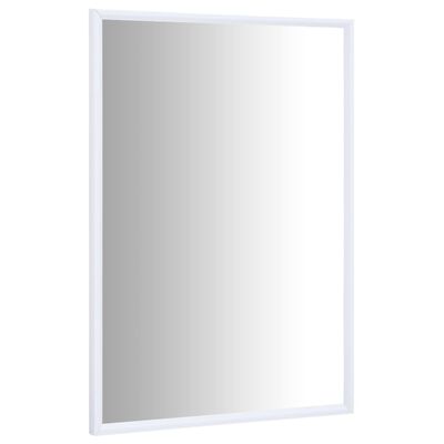 vidaXL Mirror White 23.6"x15.7"