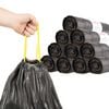 vidaXL Bin Bags with Drawstrings 150 pcs Black 63.4 gal