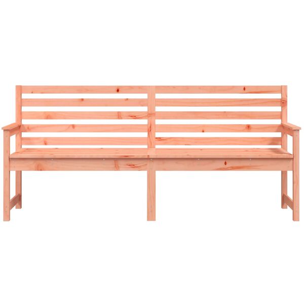 vidaXL Garden Bench Natural Wood Solid Douglas wood Large Durable