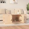 vidaXL Coffee Table Pine Solid pine wood Coffee Table Rectangular