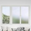 vidaXL Window Film Milk Glass PVC 0.9 x 32.8 ft Durable
