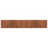 vidaXL Rug Brown Bamboo, Polypropylene 27.6 x 157.5 in Rug Rectangular