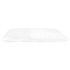 vidaXL Pillow Set of 2 White Memory foam bits, Polyester Large Pillow