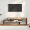vidaXL TV Stand Multicolour Solid Reclaimed Wood Medium