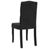 vidaXL Dining Chairs 2 pcs Black Velvet