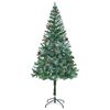 vidaXL Artificial Christmas Tree Green 70.87 in PVC and Steel