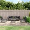 vidaXL Garden Lounge Set Anthracite