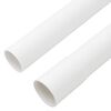 vidaXL Cable Trunkings Ø1.2" 32.8' PVC
