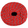 vidaXL Boat Rope Red 0.39 " 328.1 ' Polypropylene