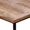 vidaXL Coffee Table Mango wood Solid mango wood, Iron Medium Modular