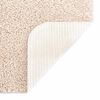 vidaXL Anti-slip Shaggy Rug Cream 63" x 63" PP