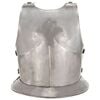 vidaXL Medieval Knight Body Armour Cuirass Replica LARP Silver Steel